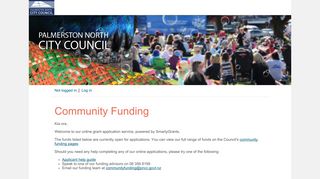 Community Funding - SmartyGrants
