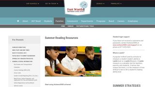 For Parents / Achieve 3000 - Fort Worth ISD