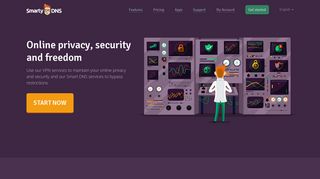 Online privacy, security and freedom | SmartyDNS VPN service provider