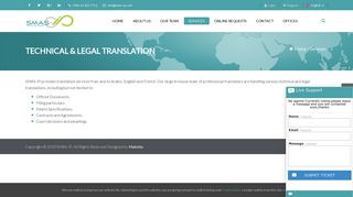 SMAS-IP - Technical & Legal Translation