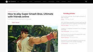 How to play Super Smash Bros. Ultimate with friends online | Dot Esports