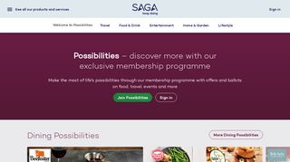 Saga Possibilities membership programme
