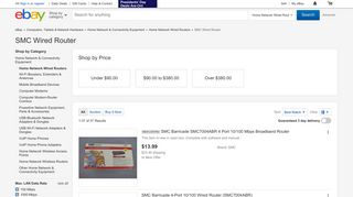 SMC Wired Router | eBay