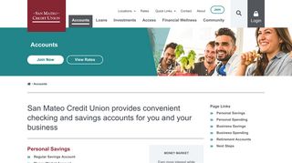 San Mateo Credit Union - Checking, Savings, Money Market, CDs ...