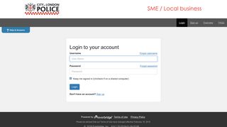 SME - Login to your account - CAHAN/Everbridge Login