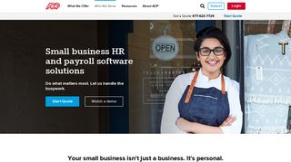 Small Business HR and Payroll Software Solutions - ADP.com