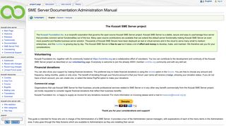 SME Server:Documentation:Administration Manual - SME Server