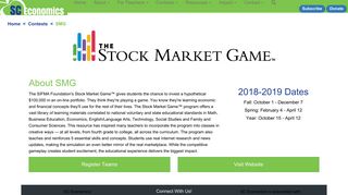 Stock Market Game - SC Economics
