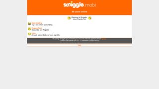 smiggle.mobi - mobile chat, hookup, singles, fun!