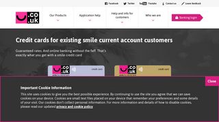 Credit Cards: Apply for a smile Credit Card Online | smile