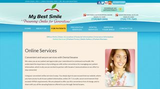 Online Services - Mars PA | My Best Smile