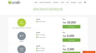 SmileData Bundles – Smile – Now you can - Smile Tanzania