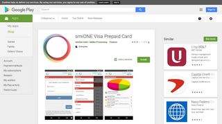 smiONE Visa Prepaid Card - Apps on Google Play