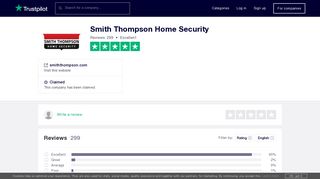 Smith Thompson Home Security Reviews | Read Customer Service ...