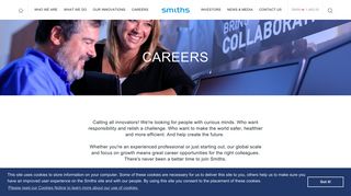 Careers - Smiths Group plc