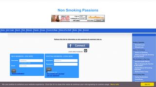 Join / Login - Non Smoking Passions