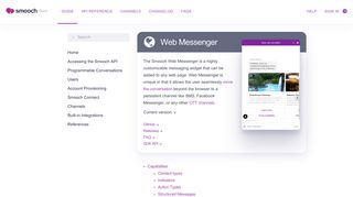 Smooch Docs | Web Messenger