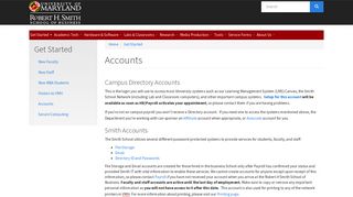 Accounts | Office of Smith IT