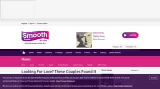 Looking For Love? These Couples Found It With The ... - Smooth Radio