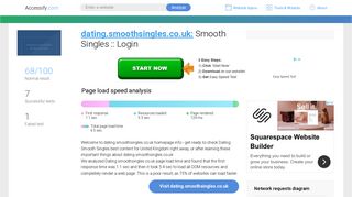 Access dating.smoothsingles.co.uk. Smooth Singles :: Login
