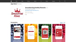 Smoothie King Healthy Rewards on the App Store - iTunes - Apple