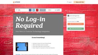 No Log-in Required | Smore Newsletters