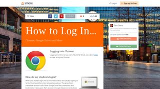 How to Log In... | Smore Newsletters
