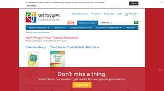 Book Resources | Saint Mary's Press