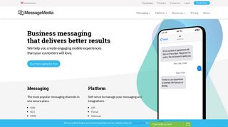 Business Messaging & SMS Gateway | Text & API | MessageMedia US