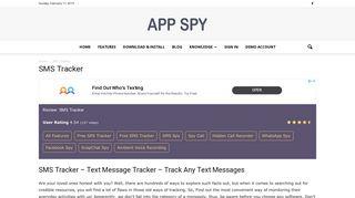 SMS Tracker - Text Message Tracker - Track Any Text Messages