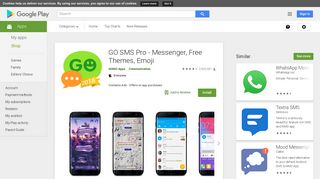 GO SMS Pro - Messenger, Free Themes, Emoji - Apps on Google Play