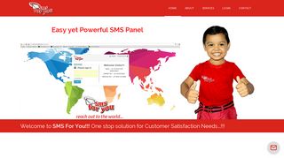 SMS For You: Cloud based SMS Facilities