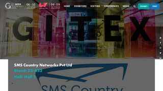 SMS Country Networks Pvt Ltd - GITEX 2018 - Experience Future ...