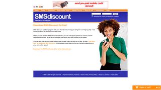 SMS Discount | Free international phone calls