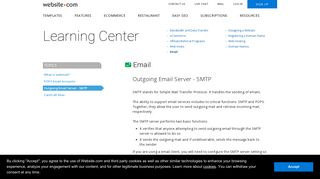Outgoing Email Server - SMTP - Email - Beginner's Guide — Website ...