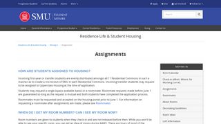 Assignments - SMU