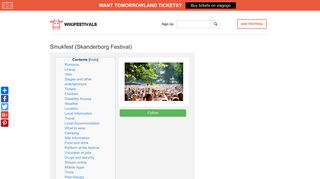 Smukfest (Skanderborg Festival) | WikiFestivals