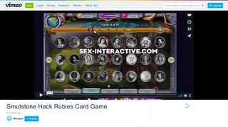 Smutstone Hack Rubies Card Game on Vimeo
