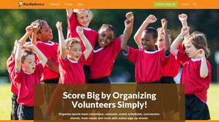 Sports Sign Up Sheets | Organize Games and Volunteers