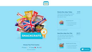 Signup for SnackCrate – SnackCrate