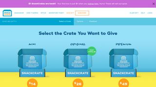 Give SnackCrate as a Gift | SnackCrate