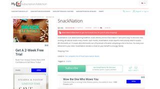 SnackNation | MSA