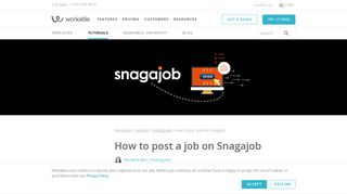 How to post a job on Snagajob.com: A guide for employers | Workable