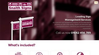 Leading Sign Management Services • Snaith Signs