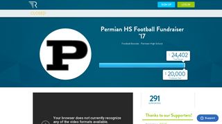 Permian HS Football Fundraiser '17 - Snap! Raise | Fundraising for ...