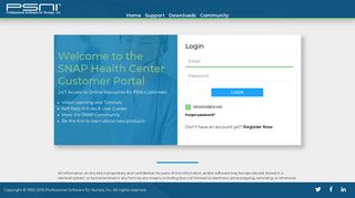 the SNAP Health Center Customer Portal - Professional Software for ...
