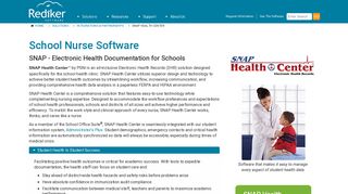 School Nurse Software - SNAP Student Health Records Management ...