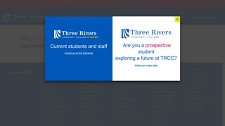 Intranet Login Page – TRCC Extranet - Three Rivers Community College
