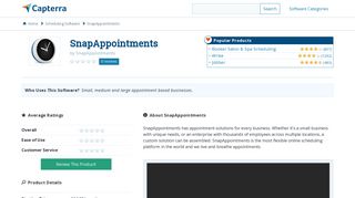 SnapAppointments Reviews and Pricing - 2019 - Capterra
