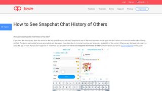 How to See Snapchat Chat History of Others. - Spyzie